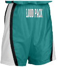 LOUD-PACK DISCONTINUED Youth Basketball Shorts - Shadow Series - Teamwork Athletic - 4410