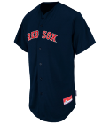 Delgado5The-Wife Red Sox Full Button Baseball Jersey - Adult MAHD6840