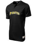 Larsen10 Youth Pirates Two-Button Jersey - Pirates-MAIY83