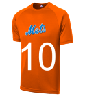 1010 Mets MLB Adult League Team Jerseys - Official Nike MLB Wordmark Poly Tees - N223