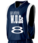 smith8WUGs8san-antonio DISCONTINUED Youth Dazzle Basketball Game Jersey-Augusta Style 786