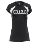 collelo-jersey-2 Ladies V-Neck Two Toned Jersey