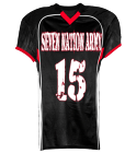 SEVEN-NATION-ARMY15HICKMAN15 DISCONTINUED Adult Tackle Football Jerseys - 1333