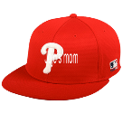 Jojos-mom Phillies Flatbill Baseball Hat OCMLB400