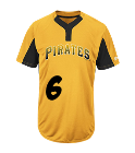 6Harper6 Youth Pirates Two-Button Jersey - Pirates-MAIY83