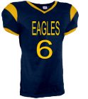 EAGLES6 DISCONTINUED Youth Grinder Steelmesh Football Jersey -Teamwork Athletic-1380