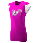 insanity Girls V-Neck Two Toned Jersey