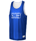 SCOBEY10 Sportek Youth Reversible Basketball Jersey