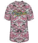 ClippersName00 Youth Camouflage Jersey