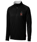 Hamskea-14-zip--HBlack Adult Customized 1/4 Zip Fleece Pullover