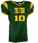 THE-FIRM10 DISCONTINUED Youth Grinder Steelmesh Football Jersey -Teamwork Athletic-1380