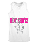 Hot-ShotzHOLLEY01 Youth Sleeveless Two Button Softball Jersey