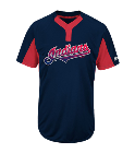 River-DiCillo Youth Indians Two-Button Jersey - Indians-MAIY83