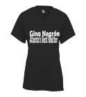 Gina-NegrnAtlantasBest-RealtorAtlantas-Best-RealtorSoldByGinaNegrnInstagram Ladies V-Neck Core Tee