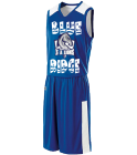 BLUE-RIDGE DISCONTINUED Adult Basketball Jersey