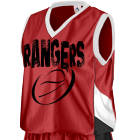 Rangers Women's 2-Color Reversible Basketball Jersey