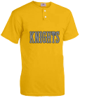 KNIGHTSWARD Adult 2 Button Mesh Baseball Jerseys