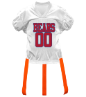 BEARS-0000 DISCONTINUED Adult Official Flag Football Jersey - 1358