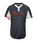 Cardinal-Automotive Custom Dbacks Two-Button Jersey -  Dbacks-MAI383
