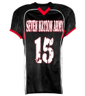 SEVEN-NATION-ARMY15HICKMAN15 DISCONTINUED Adult Tackle Football Jerseys - 1333