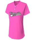 vvall-pink-panthers-sb Two Button Softball Jersey