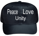 Peace-Love-and-UnityBy-realdjrPeaceLoveUnity Pro Style Otto Cap
