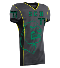 scb DISCONTINUED Youth Roll Out Football Jersey  - 1385