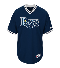 Dee17 Custom Tampa Bay Rays Two-Button Jersey - Tampa Bay Rays-MAI383
