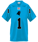 Carolina-PanthersConnors-Team DISCONTINUED Youth Overtime Football Jersey - 1302