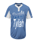 TyliahQUIESHATANK Custom Royals Two-Button Jersey - Royals-MAI383