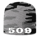 509 Custom Camo Knit Beanie 