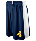 4 DISCONTINUED Youth Game Shorts Wicking Mesh - Augusta - 736