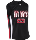 hot-boys DISCONTINUED Adult Helix Baskeball Jersey - 1438