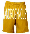 ANDROGYNOUS Design Custom Printed 7" Lined Micromesh Short | Mens Basketball Shorts N5184